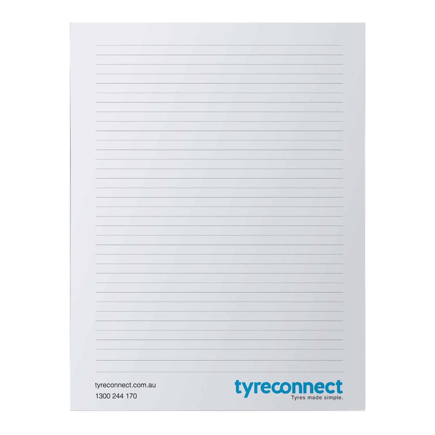 Tyreconnect A5 Note Pad