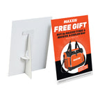 Cooler Bag Promo: A4 Strut Card