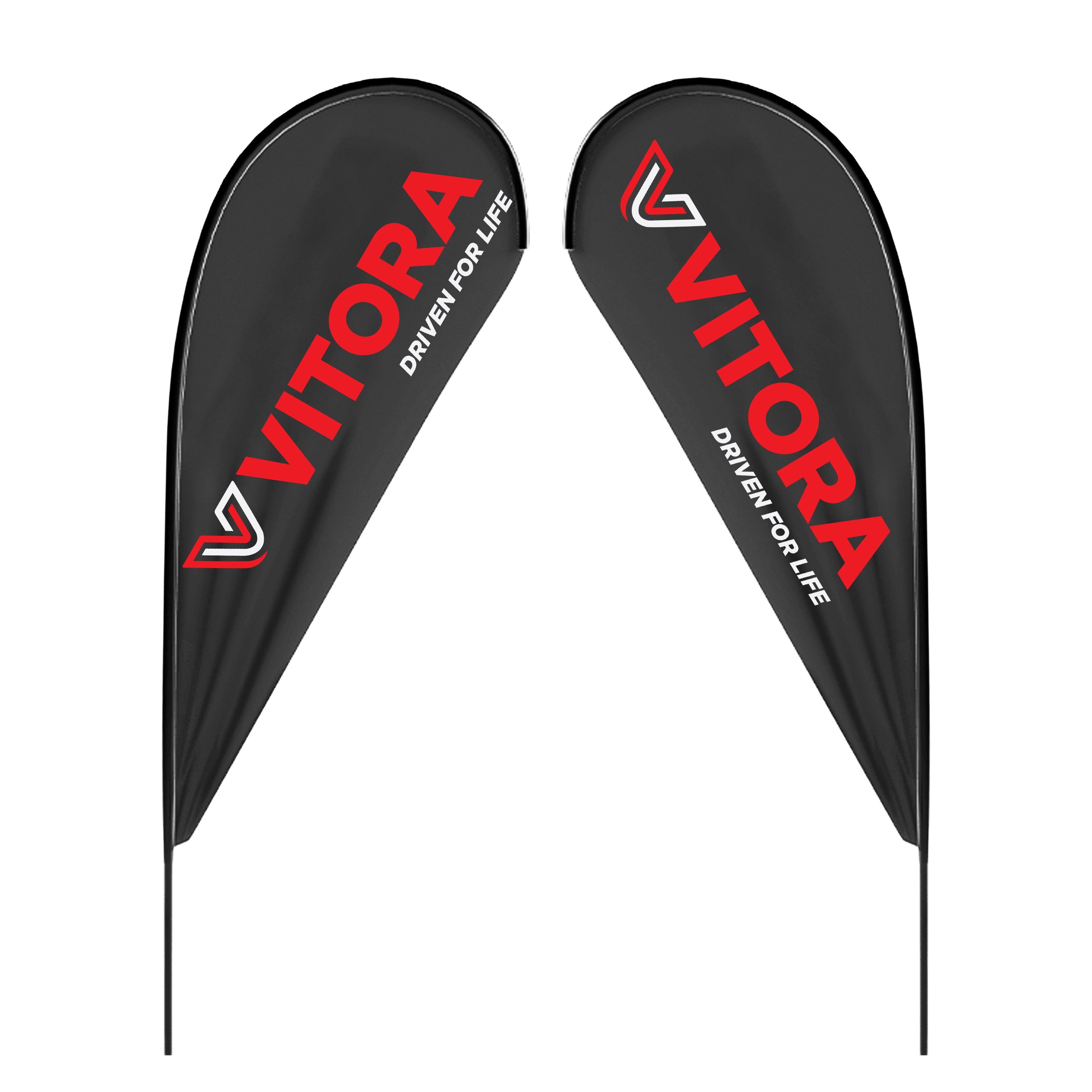 Vitora Teardrop Banner Set